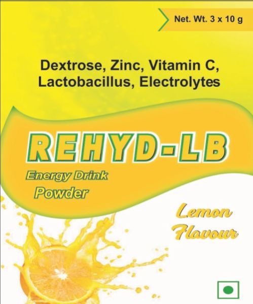 Lemon Rehyd LB Energy Drink Powder
