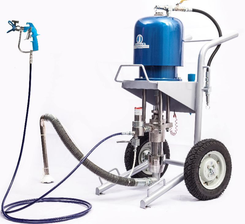 Airless machine clearance spray