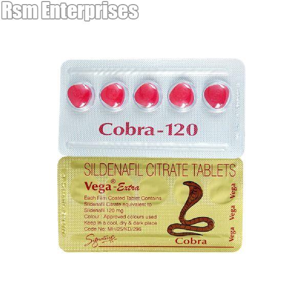 Cobra 120 mg (Sildenafil Citrate 120mg)