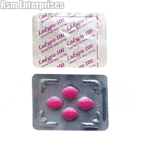 Ladygra-100 Tablets (Sildenafil Citrate 100mg)