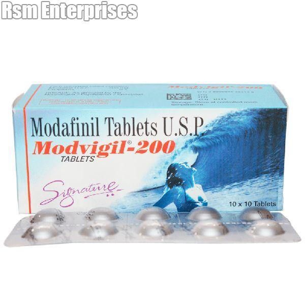 Modvigil 200 mg Tablets (Modafinil 200mg)