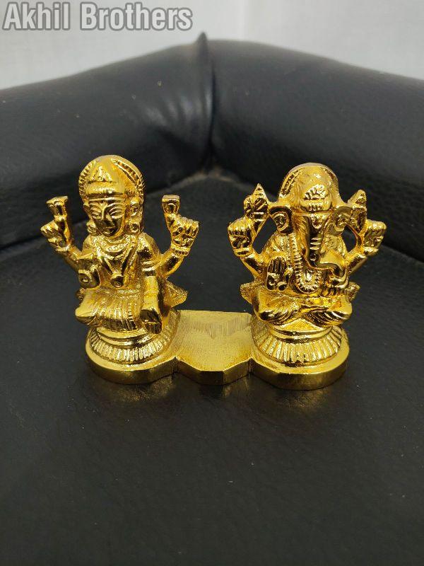 2.5 Inch Brass Laxmi Ganesh Ji Statue
