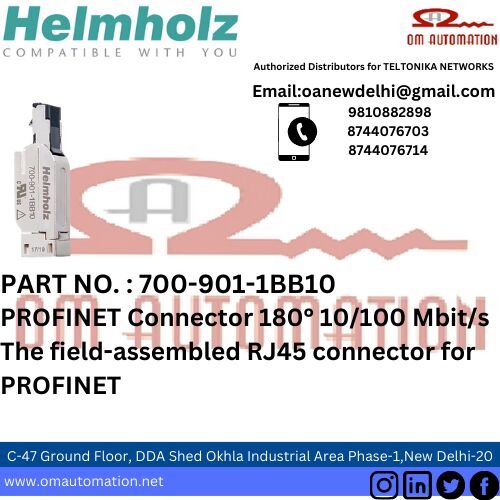 HELMHOLZ - 700-901-1BB10 PROFINET CONNECTOR 180 DEGREE