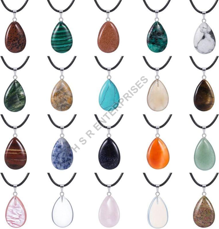 Drop Shape Gemstone Beads