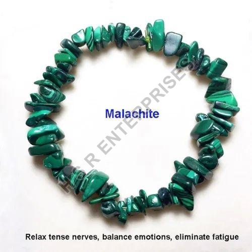 Malachite Chips Bracelet