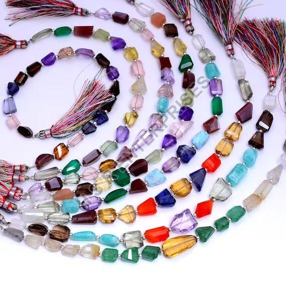 Nugget Shape Gemstone Beads