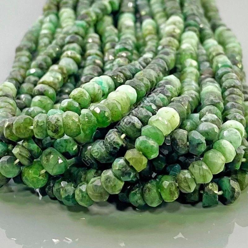 Rondelle Shape Gemstone Beads