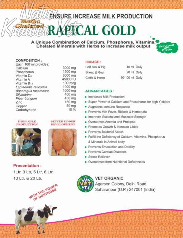 Rapical Gold Vet Bolus