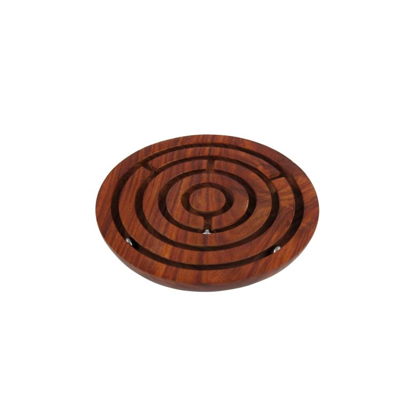 Maze Puzzle Labyrinth Circle 6&quot; Puzzle Brain Teaser Games Fun &amp; Learning