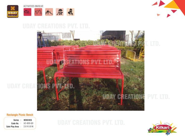 UC-820-GD Rectangle Picnic Bench