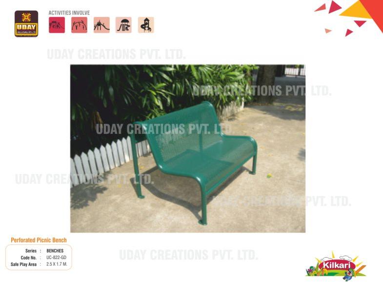 UC-821-GD Perforated Picnic Bench