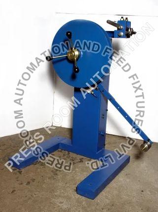 Pneumatic Coiler With Narrow Width Guide And Tension Winding