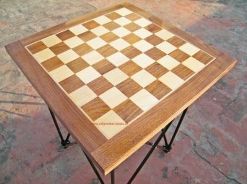 KSB004 Square Corners Flat Wooden Chess Board