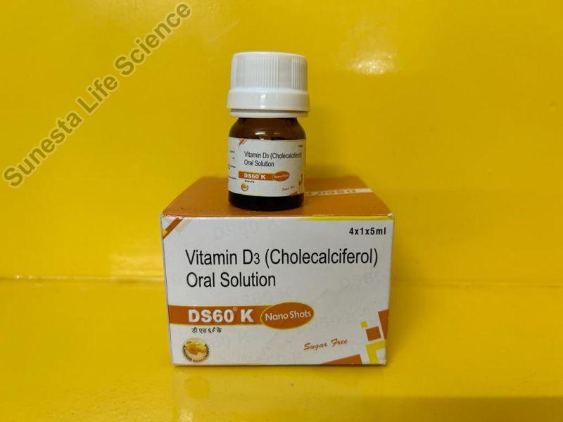 DS60K Vitamin D3 Oral Solution