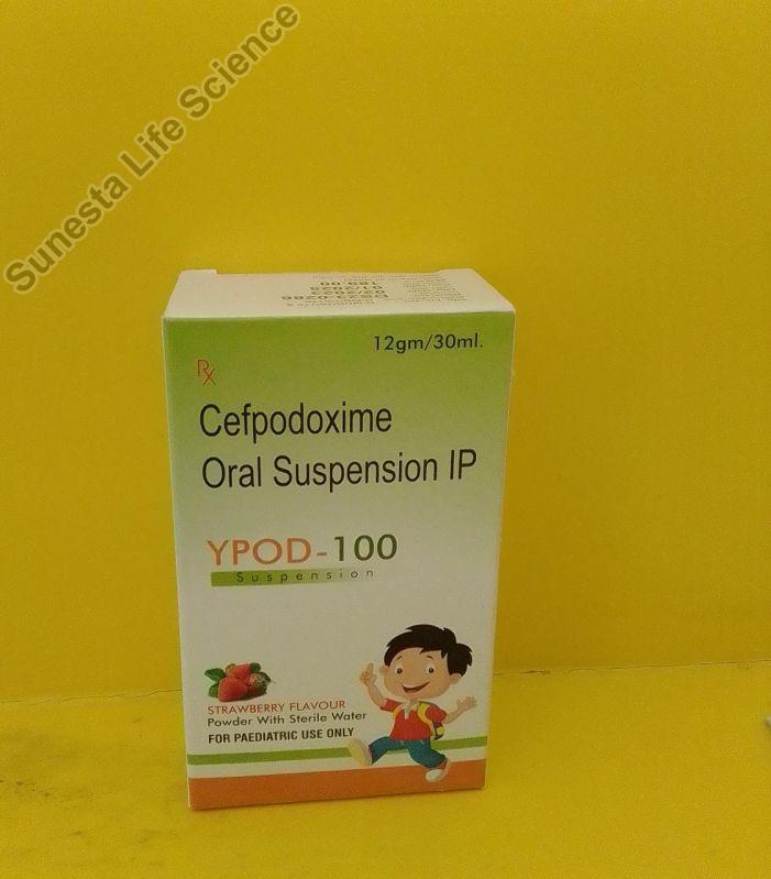 Cefpodoxime 100 mg Ypod-100 Dry Syrup