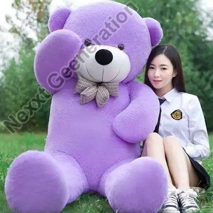 Purple Teddy Bear Soft Toy