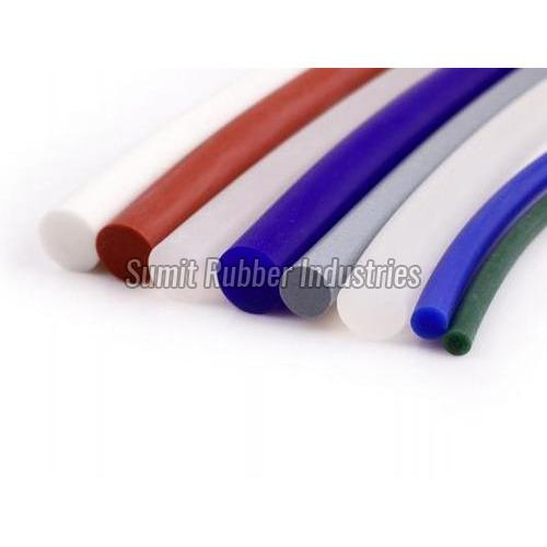 Multicolored Silicone Rubber Cord