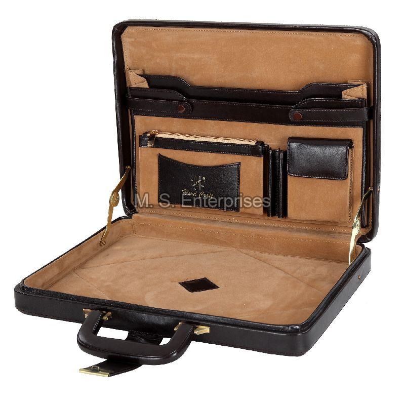 BCHC010BR Leather Briefcase