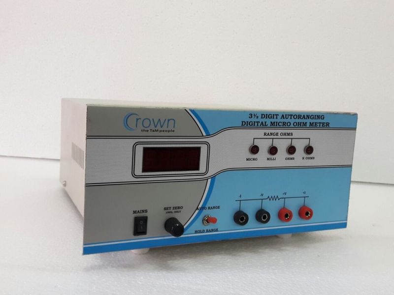 Rotary Switch Digital Milli Ohm Meter