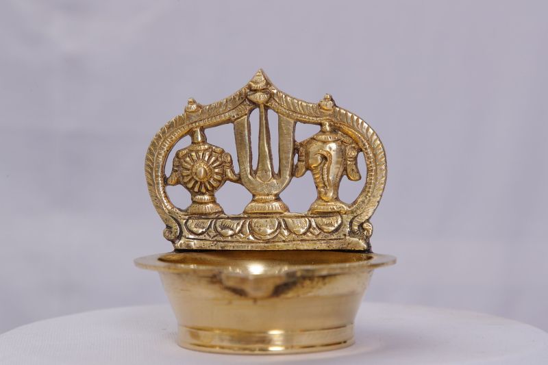 Brass Vishnu Oil Lamp