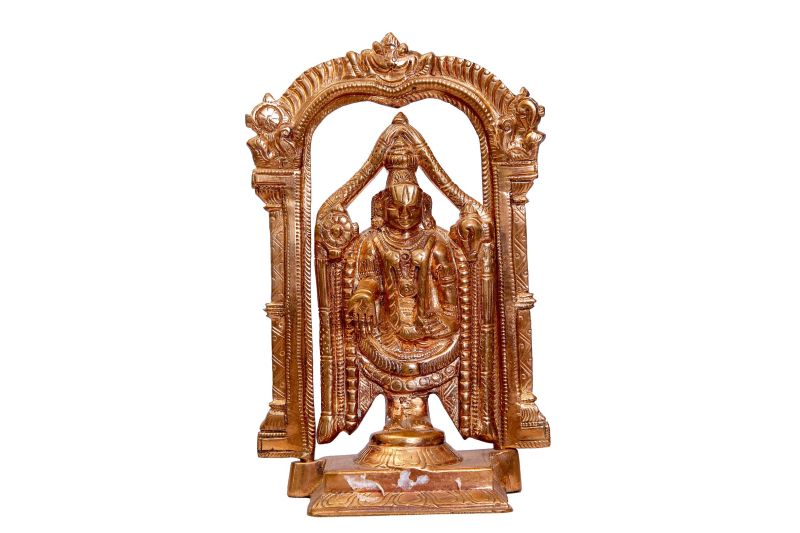 Bronze Tirupati Balaji Statue