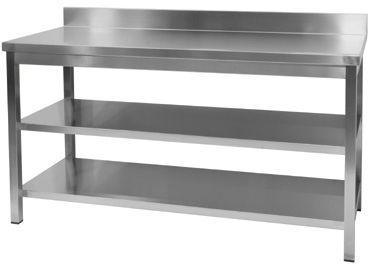 Glass Stainless Steel Chat Counter