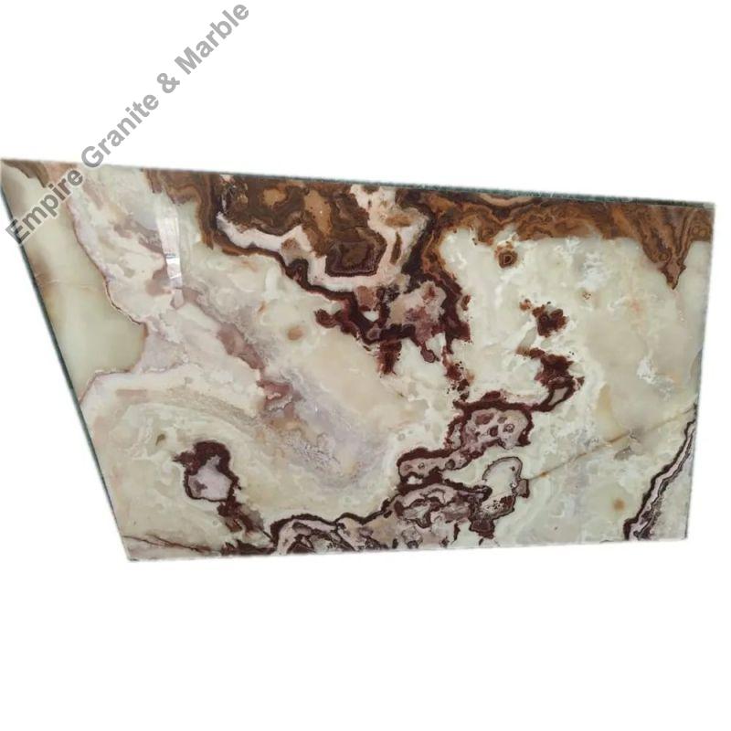 Multicolor Onyx Marble Slab