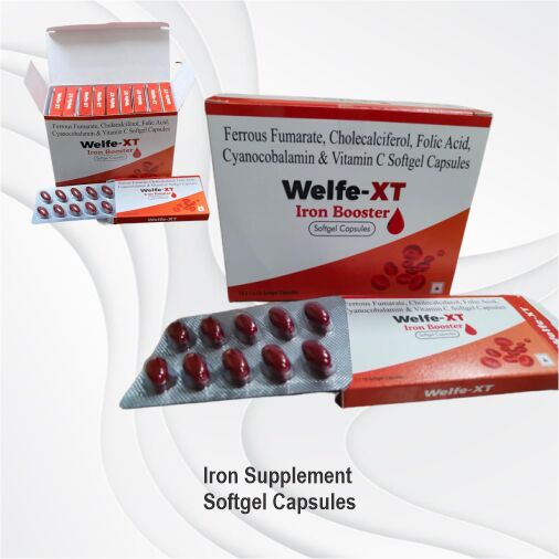 Iron Supplement Softgel Capsules
