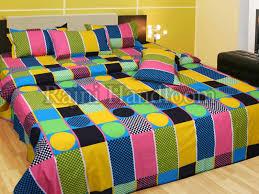 Multicolor Bed Sheet