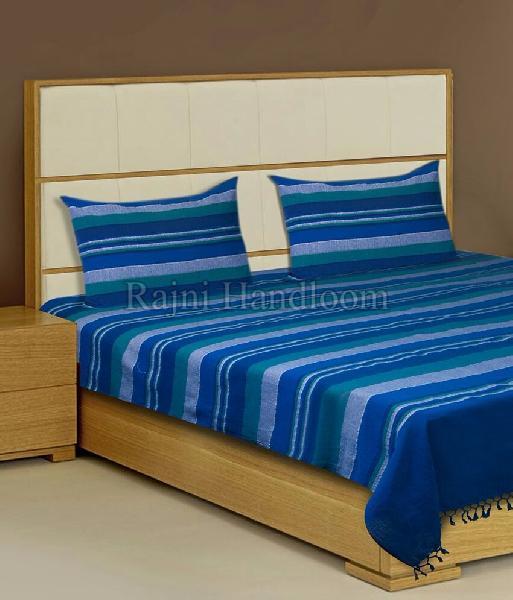 Rajain Handloon Dabal Bed Sheet (RHDBC0030)