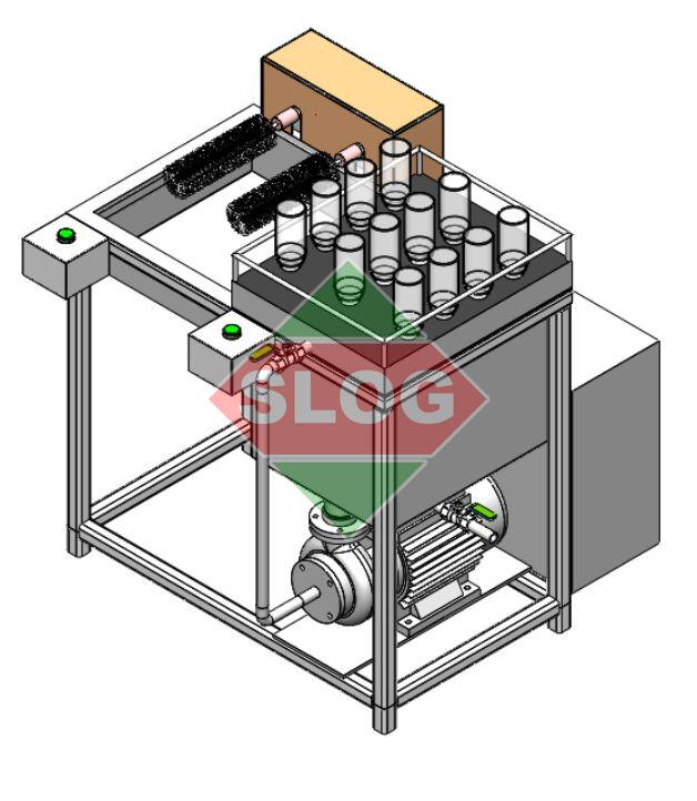 Manual Bottle Washing Machine