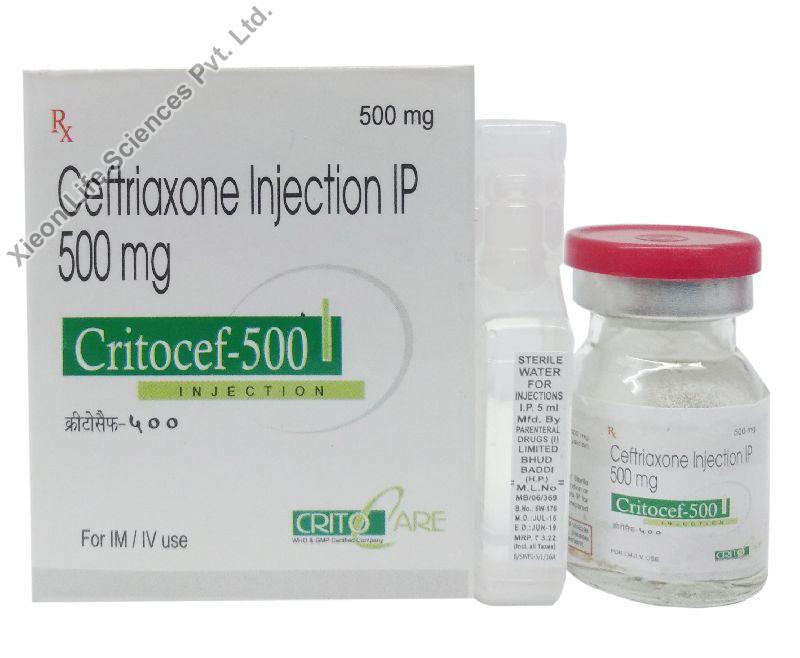 Critocef-500 Injection