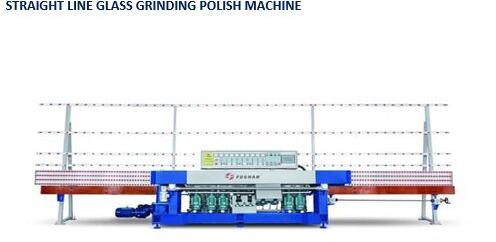 Straight Line Glass Grinding Polishing Machine