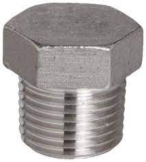 Stainless Steel Hex Head Plug