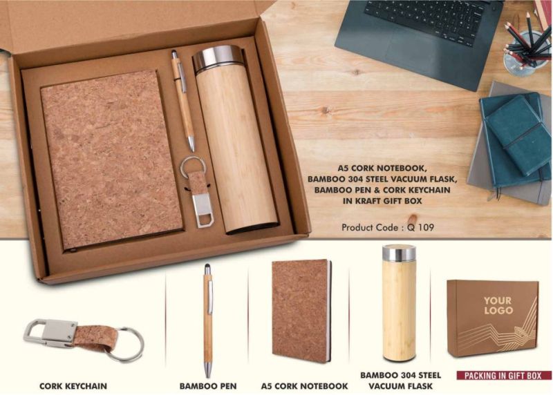 4 in 1 Bamboo Corporate Gift Set