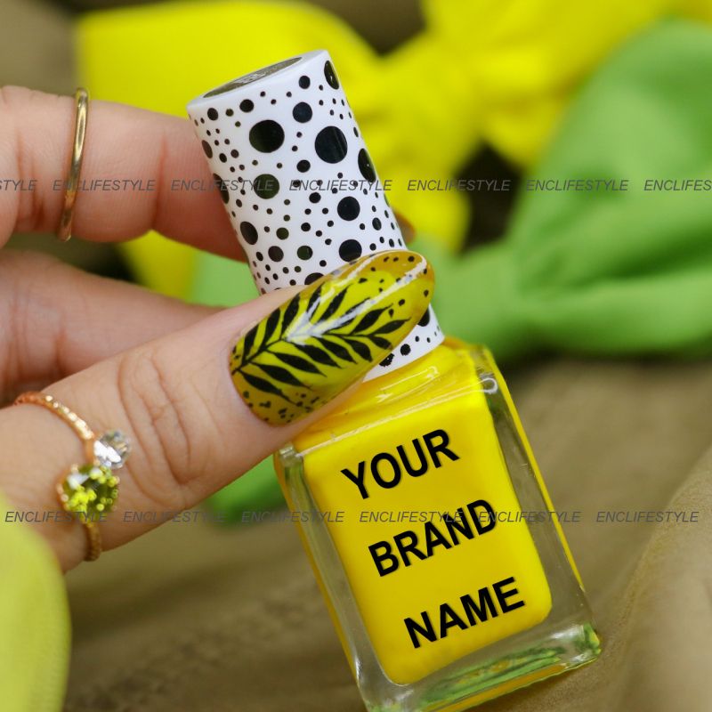 Third Party Nail Polish with Customized Cap