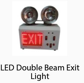 LED Double Beam Exit Light