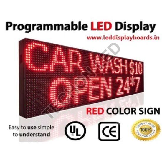 Outdoor LED Standalone Clock Display Board