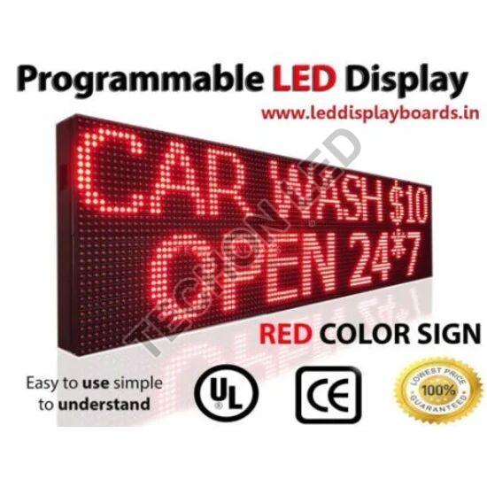 Red Outdoor LED Display Board