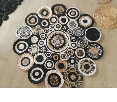 Handwoven Beautiful Jute Rug
