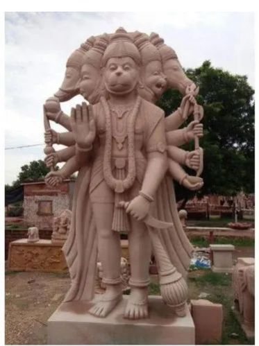 Panchmukhi Hanuman Stone Statue