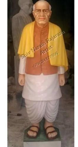 4 Feet Marble Sardar Patel Statue