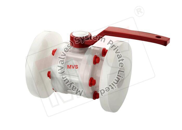pp flanged ball valve