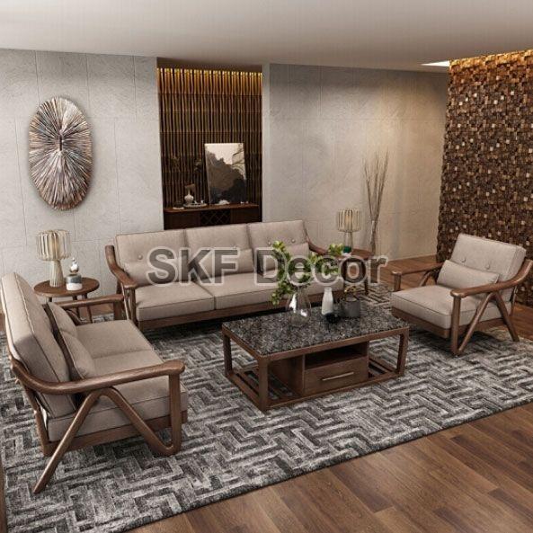 Classic Wooden Sofa Set