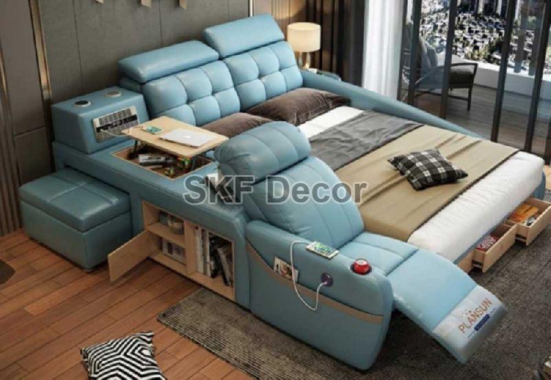 Smart Bed with Recliner Chair