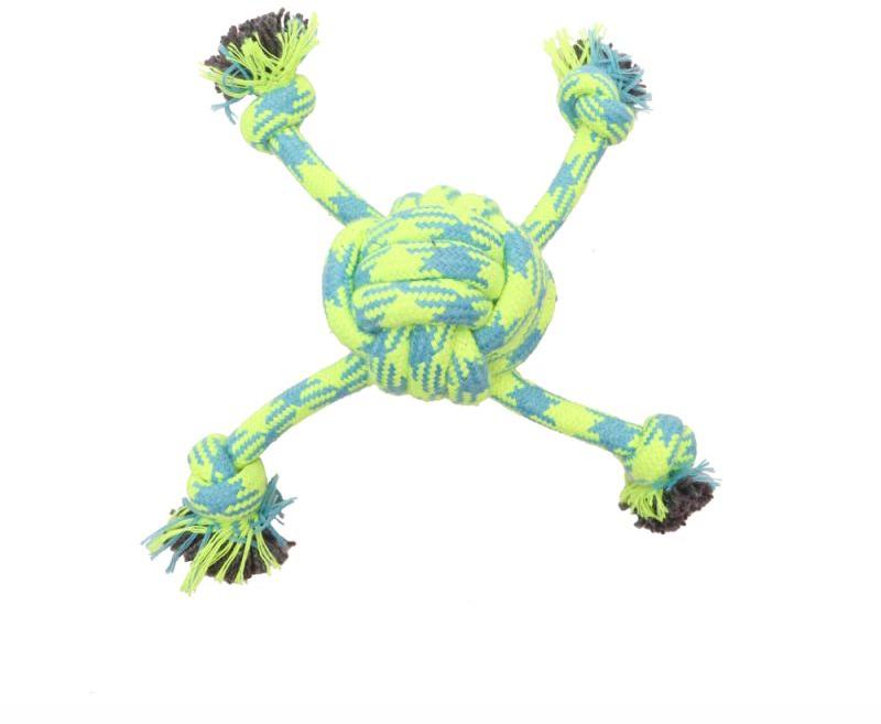 Crazy Ball Dog Rope Toy