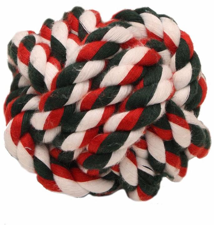 Twisted Rope Ball Dog Toy