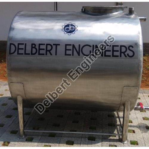 Horizontal Stainless Steel Tank