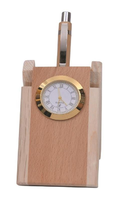 PEN HOLDER WITH WATCH