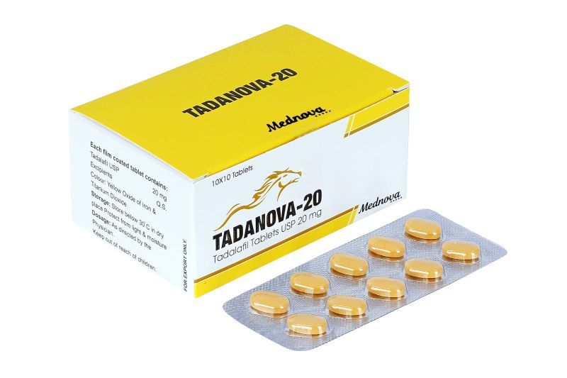 Tadanova 20mg Tablets